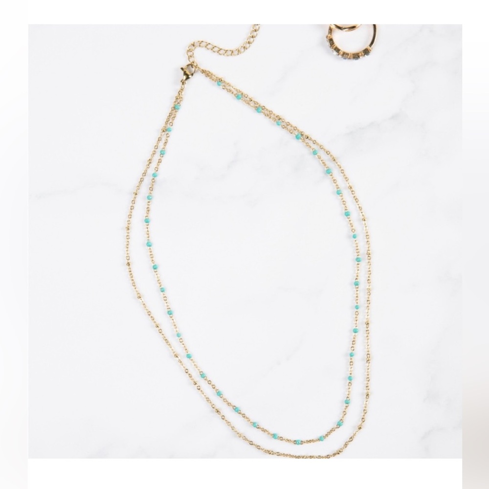 Little Sky Stone Azure Necklace - NWT - Picture 4 of 6